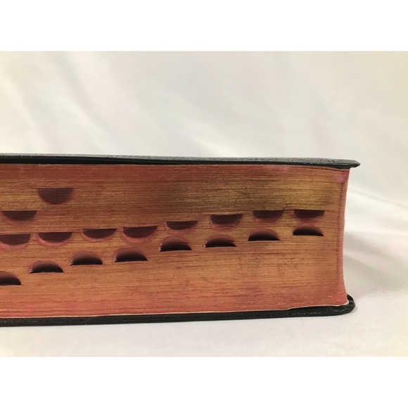 The Holy Bible King James Version Thomas & Sons Self-Pronouncing Long primer EUC - Picture 7 of 16